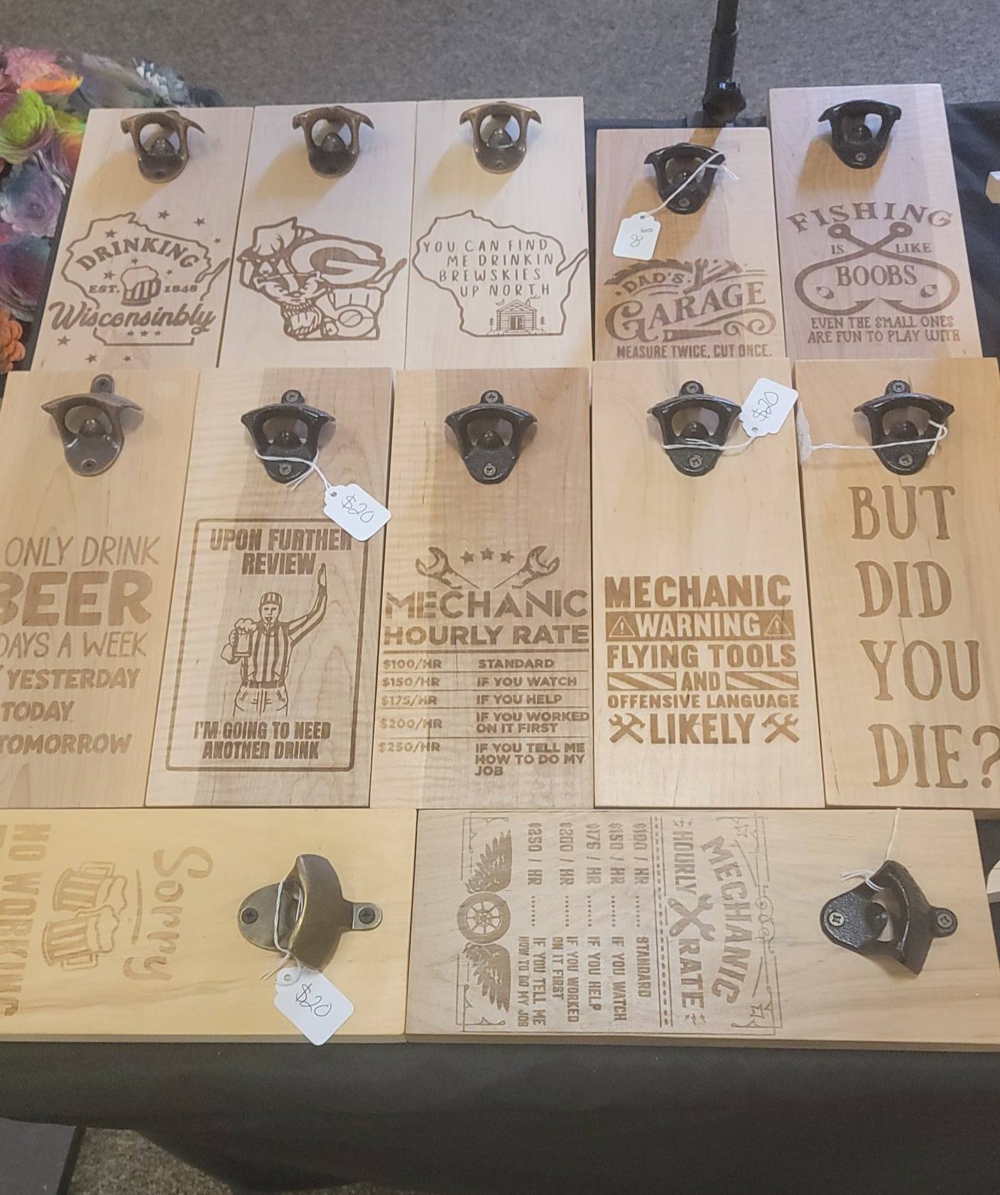 Decorative Bottle Openers (KBJ Workshop)
